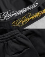 Pantaloni della tuta Astrosweatpants neri e bianchi di Reaven