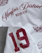 Polo Reaven White Mayfair con mezza zip