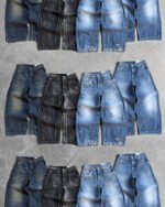 Acquista i jeans Reaven Chrome Rift Denim nel nostro negozio. Questi jeans di alta qualità con lavaggio metallizzato presentano inserti architettonici e un audace design. Acquista ora!