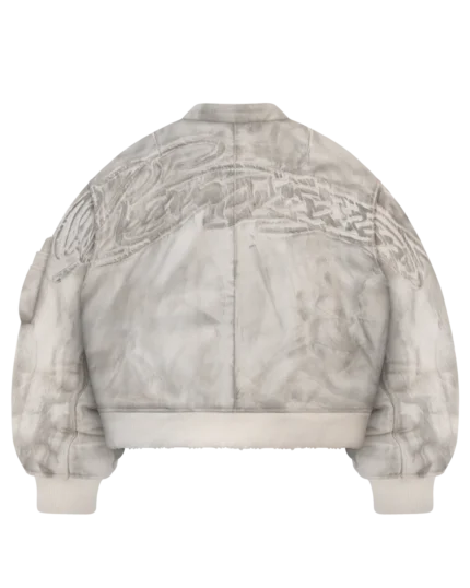 Giacca in pelle astro cerata Reaven