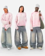 Reaven Baby Pink Cloud Mohair Knit