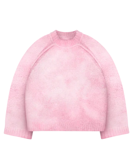 Reaven Baby Pink Cloud Mohair Knit