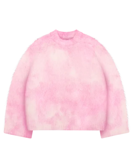 Reaven Baby Pink Cloud Mohair Knit