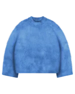 conservare il capo piegato in un luogo fresco e asciutto; appenderlo causerà l'allungamento delle fibre.