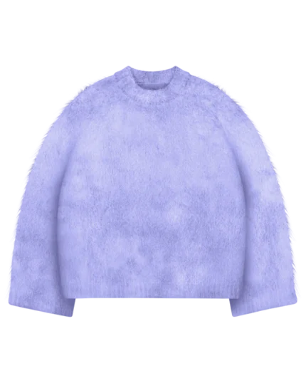 Acquista subito il maglione in mohair Reaven Lilac Breeze Nuvola nel nostro negozio. Acquista subito maglieria di lusso!