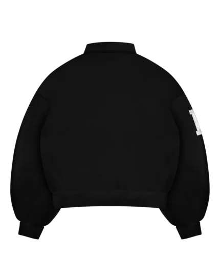 Polo Reaven Black Mayfair con mezza zip