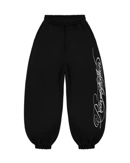 Pantaloni della tuta Astrosweatpants neri e bianchi di Reaven