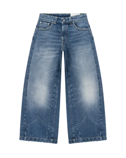 Jeans in denim blu Rift in resina Reaven