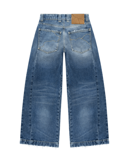 Jeans in denim blu Rift in resina Reaven